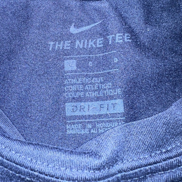 Nike Dri-Fit Navy Blue/Orange SYRACUSE T-Shirt Size XS - Picture 4 of 7